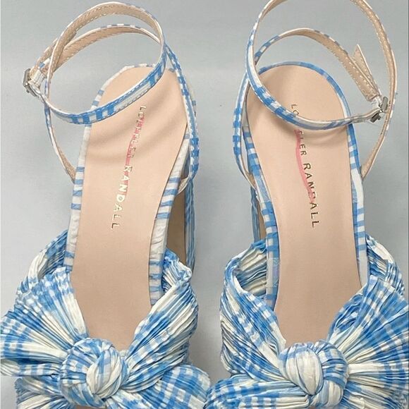 Loeffler Randall Natalia Knotted Platform Sandals size 8.5 - Picture 9 of 13